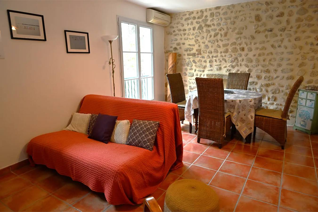 Gästehaus 'Chambre D'hôte 2 - Romarin' mit Bergblick, Wlan und Klimaanlage in Tulette, Nyons und Umgebung