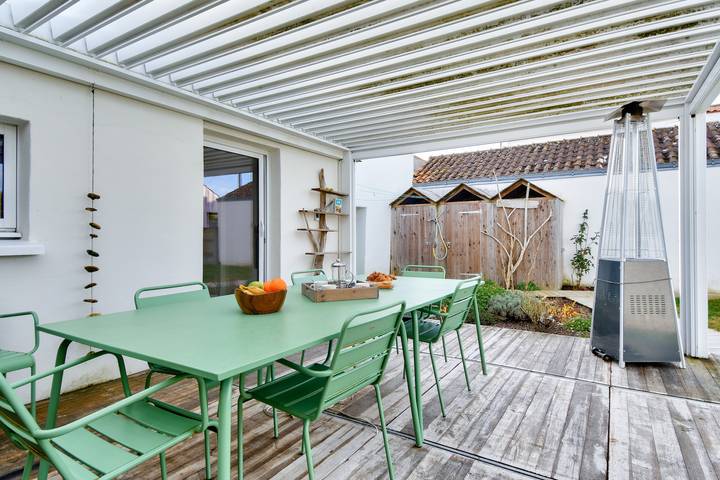 Ferienhaus für 7 Personen, mit Terrasse und Garten