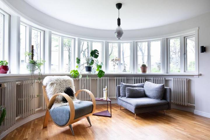 Ferienwohnung für 4 Personen, mit Garten in Island