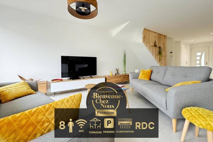 Location de vacances pour 8 personnes, avec terrasse, animaux acceptés à Aubière