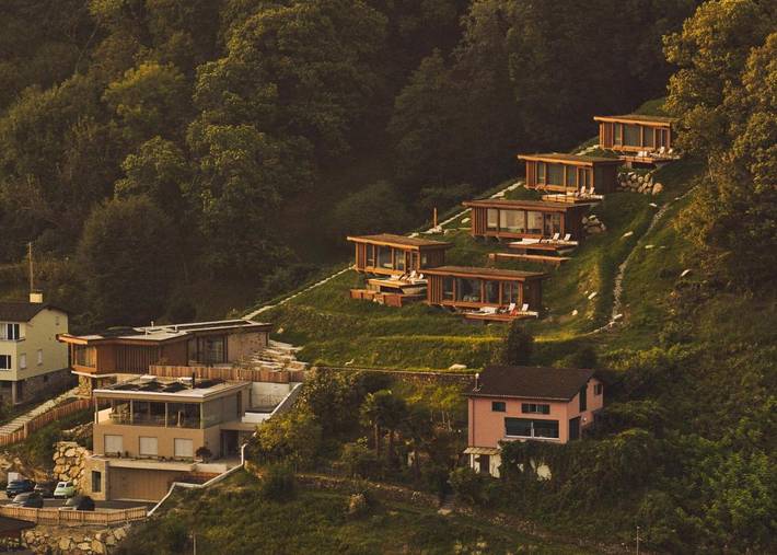 Chambre d’hôte pour 4 personnes, avec piscine ainsi que jacuzzi et jardin, adapté aux familles dans Canton du Tessin - 3