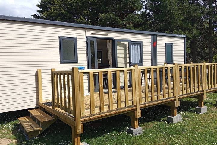 Chalet pour 4 personnes, avec balcon, adapté aux familles