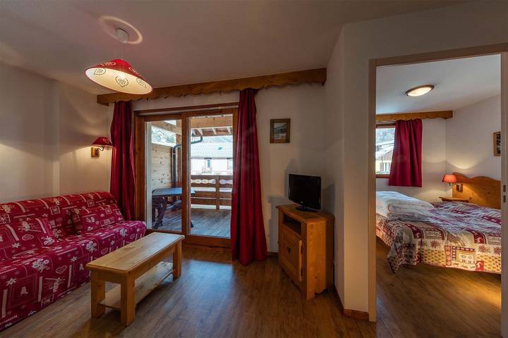 Gîte pour 4 personnes, avec sauna ainsi que piscine et balcon dans Parc naturel régional du Queyras - 3