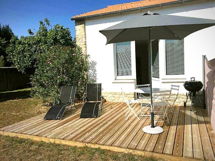 Appartement de vacances pour 3 personnes, avec jardin et vue