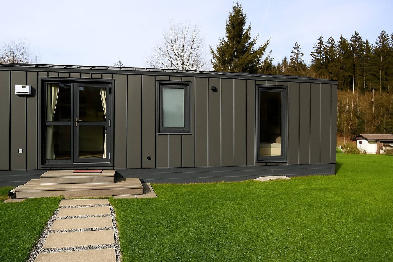 Entire vacation apartment, Tiny Home 'Seppl' with Mountain View, Wi-Fi, and Air Conditioning in Untergriesbach, Passauer Land