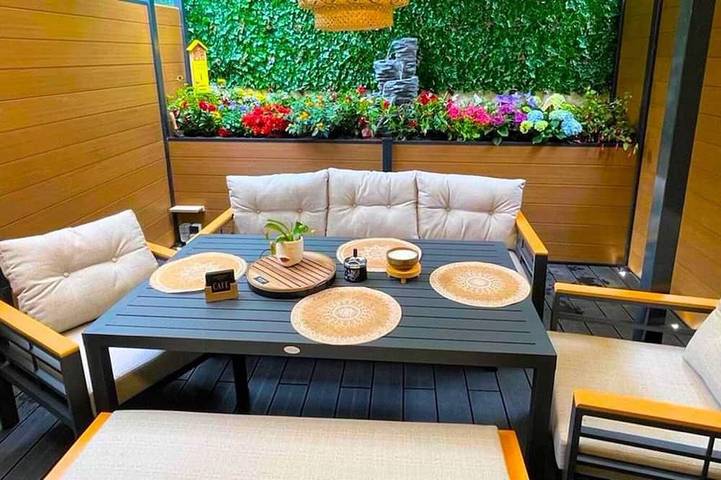 Gîte pour 4 personnes, avec jardin et terrasse à La Mulatière