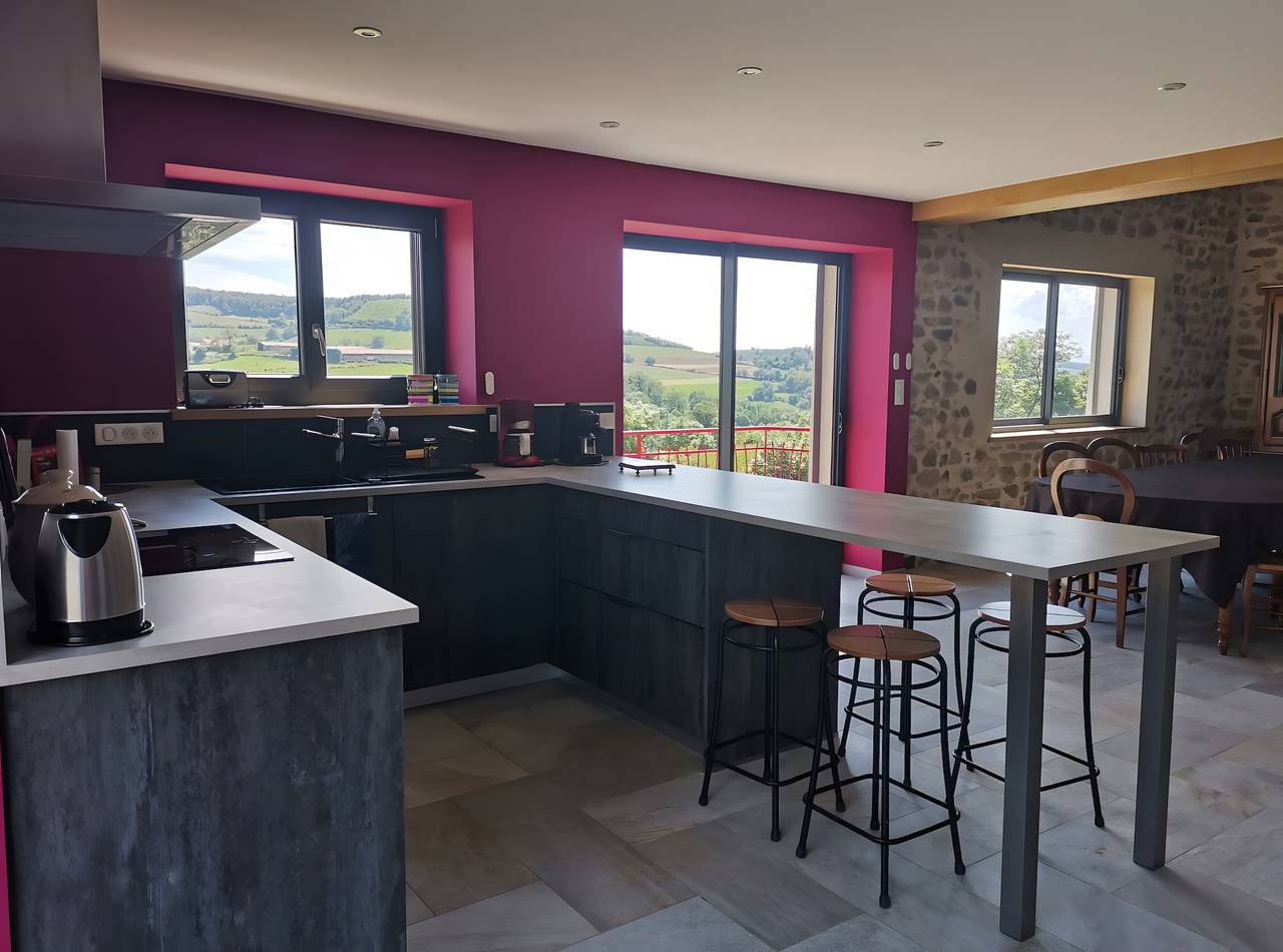 Gite "La Grange" en Sainte Colombe / Gand: Encanto rural para familias y amigos in Sainte-Colombe-sur-Gand, Región de Roanne