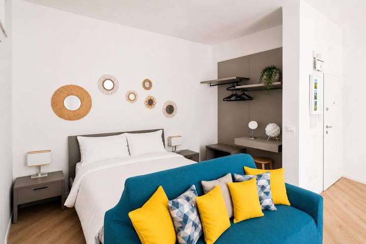 Gîte pour 3 personnes, avec terrasse et vue dans Torre a Mare