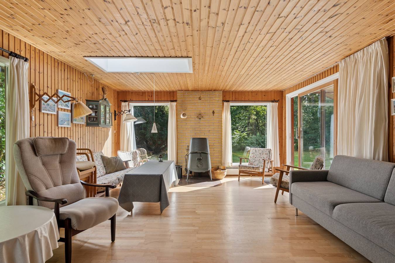 Gemütliches Ferienhaus nahe Dybesø Natur in Rørvig, Nordwestseeland