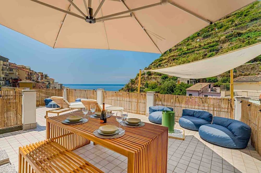 Entire apartment, Jack's Tale, Marine Lands in Manarola, Riomaggiore Municipality