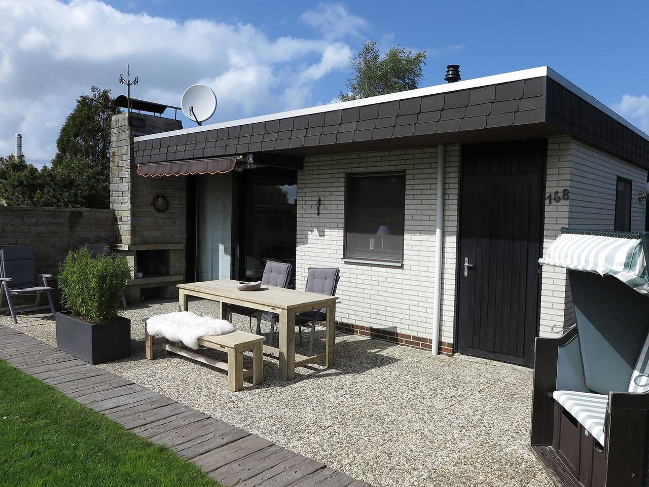 Ganze Ferienwohnung, Ferienhaus vor dem Deich in Tossens, Butjadingen