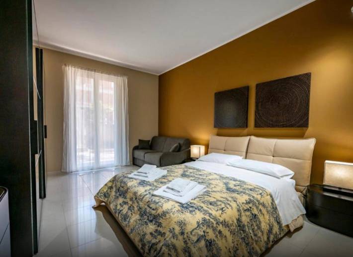 Habitación para 4 personas, con jardín - 1
