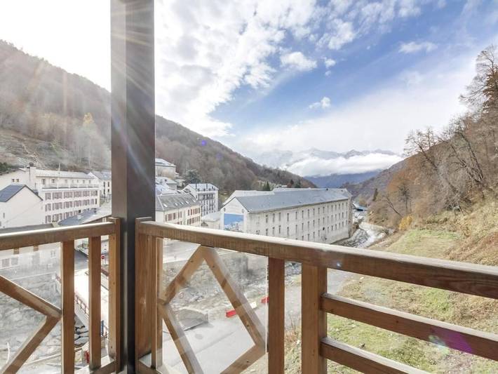 Gîte pour 6 personnes, avec Balcon dans Thermes de Barèges-Barzun - 4