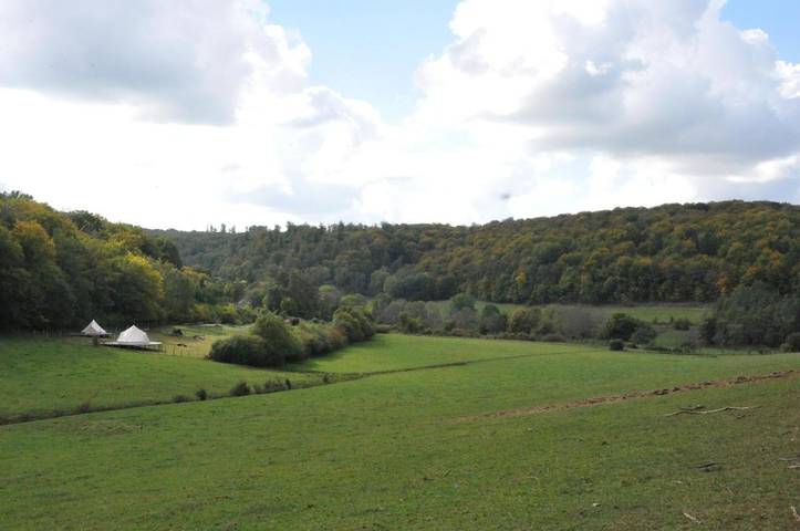 Location de vacances pour 3 personnes, avec jardin ainsi que vue et terrasse à Auberive - 4