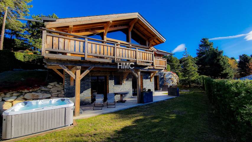 Chalet pour 8 personnes, avec terrasse à Bolquère