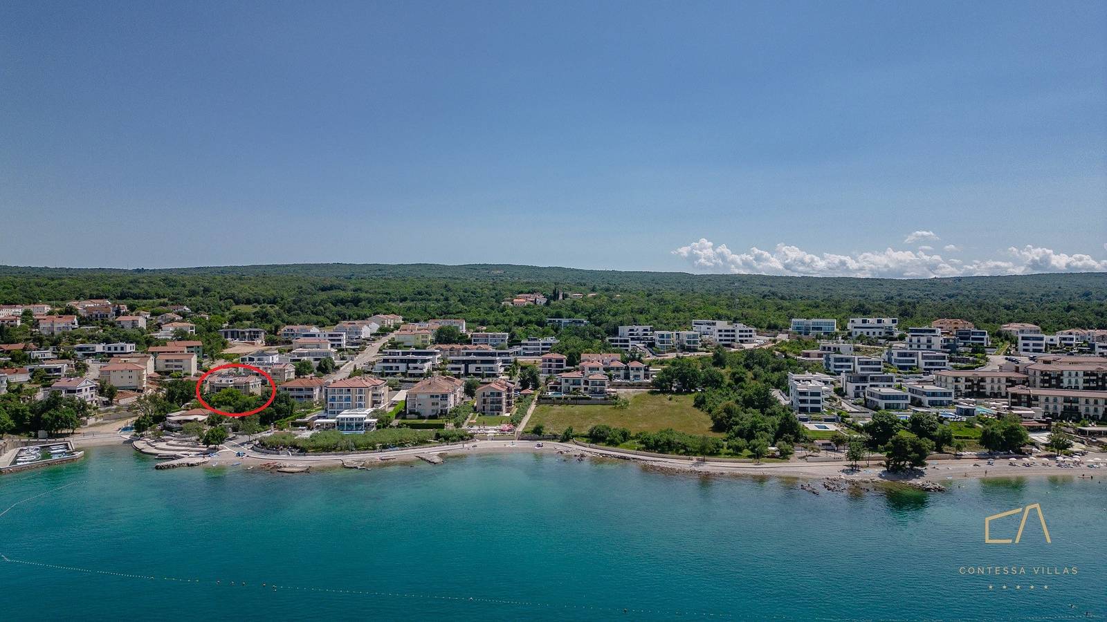 Ganze Wohnung, Elegante Ferienwohnung Luce 4***** am Meer auf Krk in Zidarici, Krk