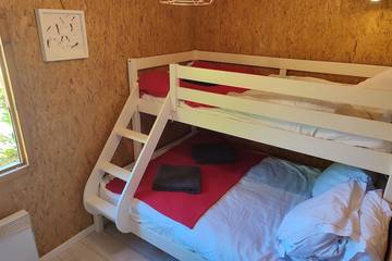 Glamping voor 5 Personen in Doussard, Annecy en omgeving, Afbeelding 2