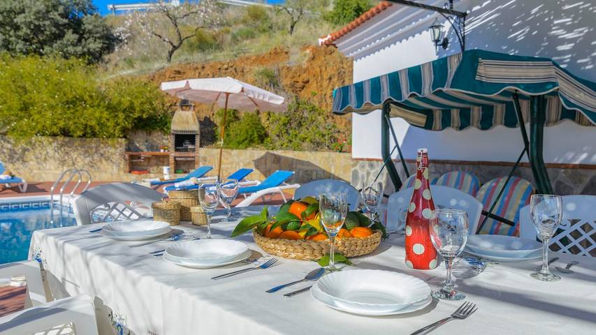 Casa rural para 8 personas, con piscina y balcón/terraza en Sayalonga - 3