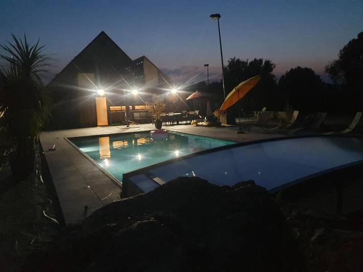 Maison de vacances pour 26 personnes, avec piscine ainsi que vue et jardin en Indre-et-Loire - 2