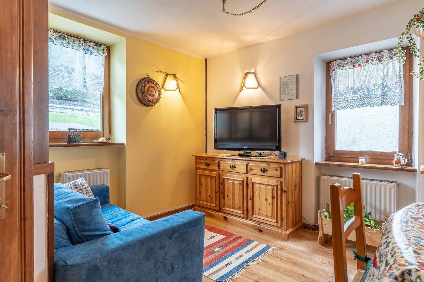 Ganze Wohnung, Ferienwohnung für 4 Personen mit Seeblick in Baselga di Pinè, Valsugana