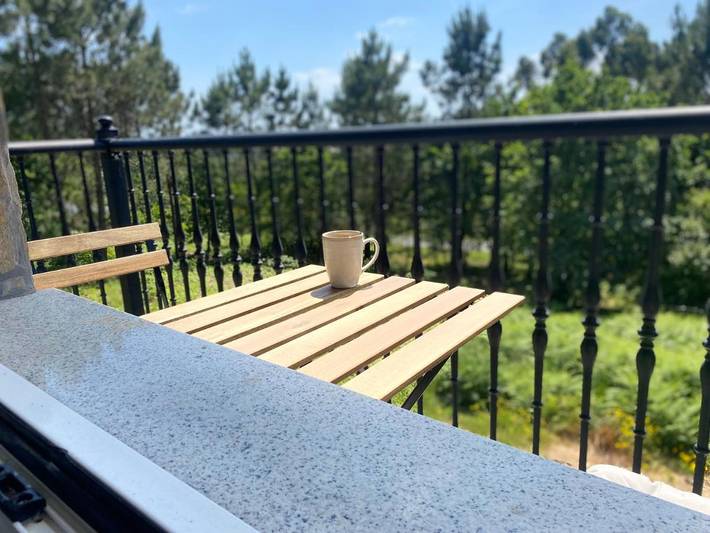 Casa rural para 5 personas, con jardín y vistas en Muros (Galicia)