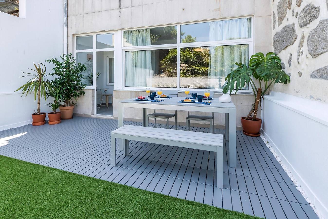 Ganze Wohnung, Ferienwohnung für 4 Personen mit Balkon in Santo Ildefonso, Porto