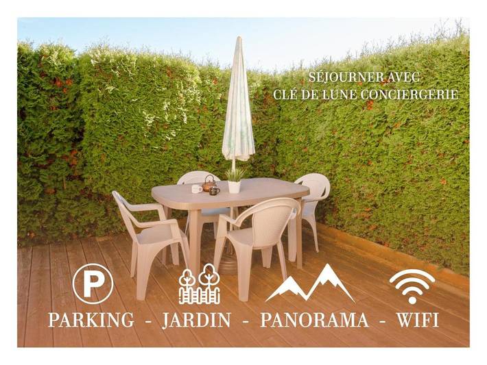 Gîte pour 4 personnes, avec Terrasse et Vue à Les Hôpitaux-Neufs