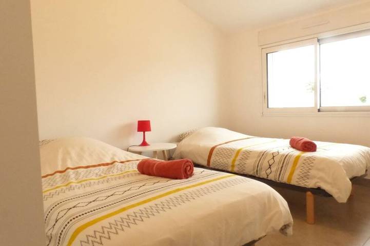 Gîte pour 9 personnes, avec jardin et terrasse, animaux acceptés à Anetz - 4