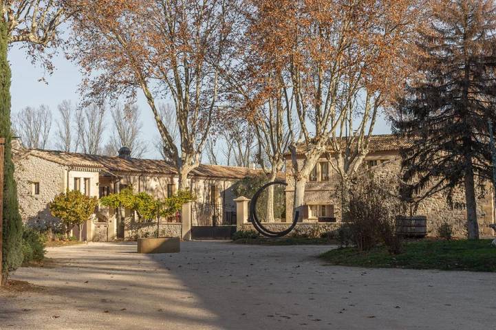 Hôtel pour 3 personnes, avec vue ainsi que jardin et piscine à Valliguières - 3