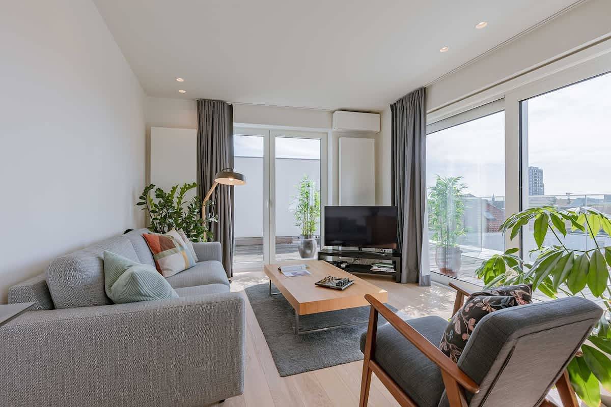 Ganze Wohnung, Ferienwohnung für 3 Personen mit Balkon/Terrasse in Gent, Ostflandern