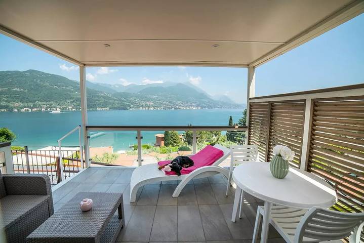 Chalet für 4 Personen, mit Terrasse und Pool sowie Ausblick, mit Haustier am Gardasee - 3