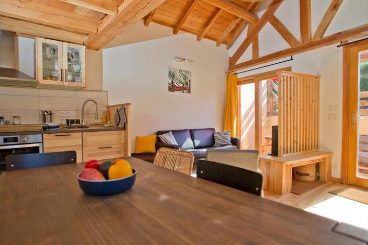 Maison de vacances pour 5 personnes, avec jardin