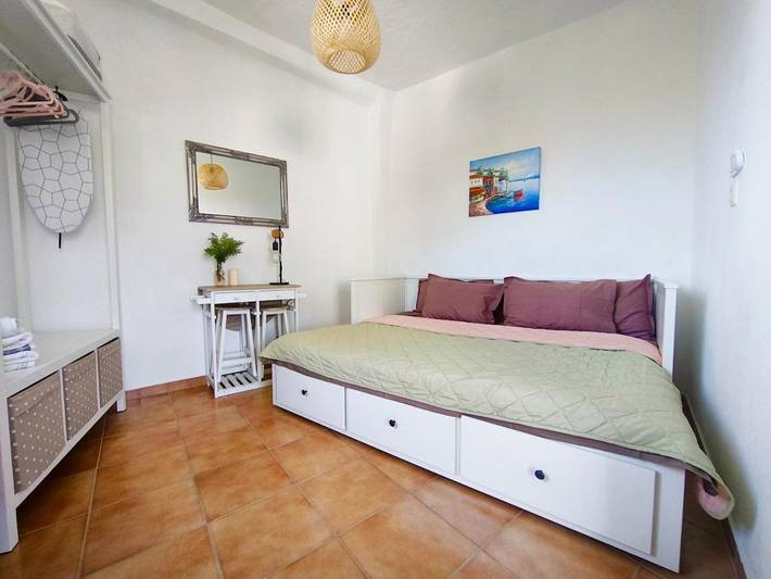 Maison de vacances pour 3 personnes, avec vue et terrasse