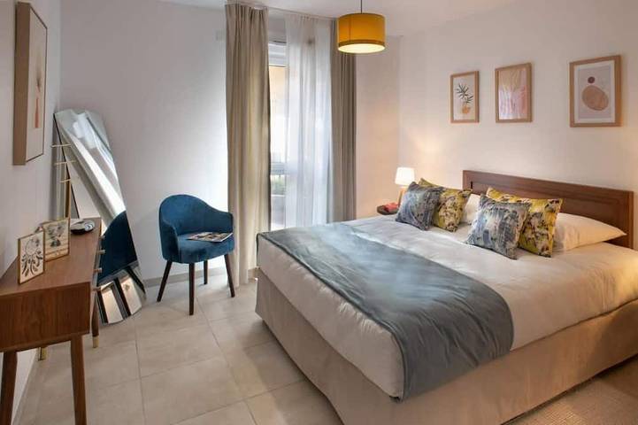 Ferienwohnung für 3 Personen, mit Garten und Pool sowie Terrasse und Sauna - 1