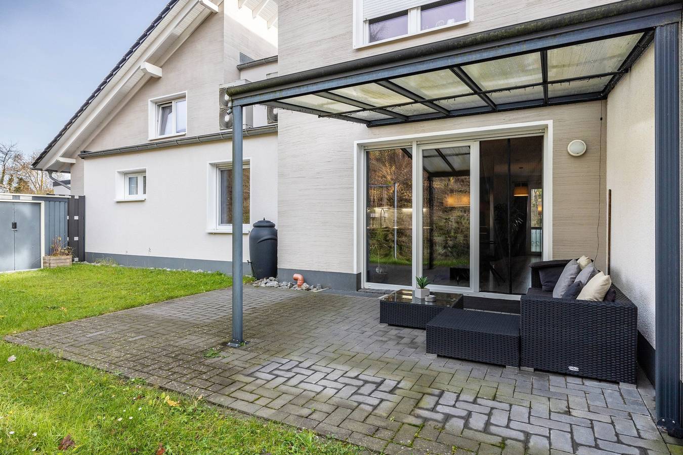 Ganze Wohnung, Apartment 'Altenbeken-2' mit privater Terrasse, privatem Garten und Wlan in Altenbeken, Teutoburger Wald