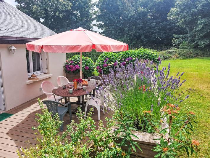 Maison de vacances pour 6 personnes, avec Terrasse et Jardin à Quimper