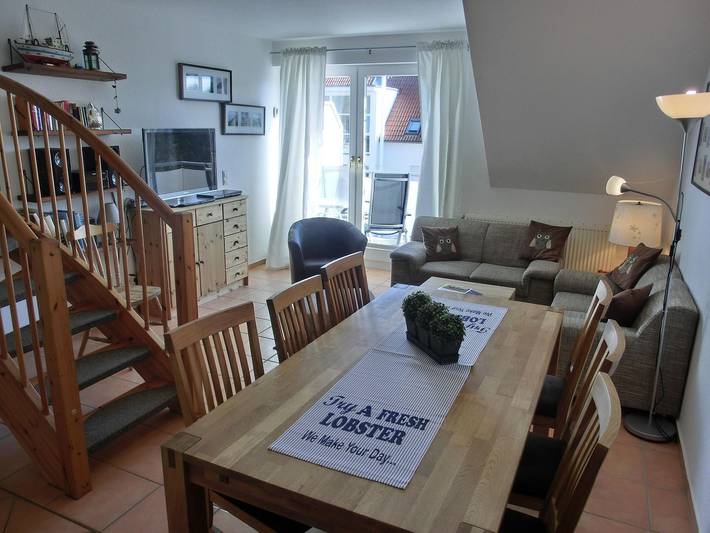Apartamento entero, Maisonettewohnung über 2 Etagen im Dachgeschoss mit Fahrstuhl für 7 Pers. in Graal-Müritz, Rostock y sus alrededores