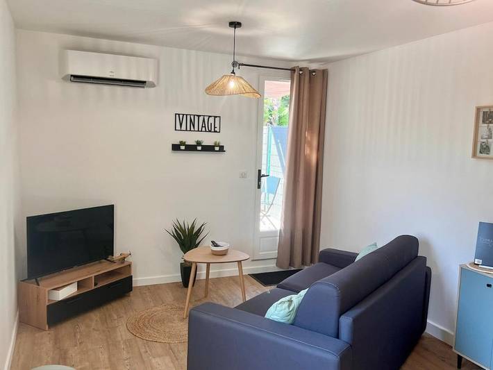 Appartement de vacances pour 4 personnes, avec terrasse et jardin