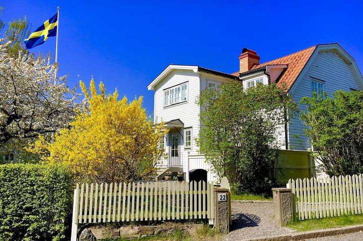 Ferienhaus für 7 Personen, mit Garten
