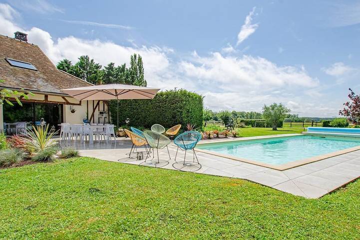 Maison de vacances pour 9 personnes, avec Terrasse et Jardin