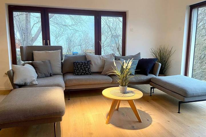 Ferienhaus für 8 Personen, mit Garten und Balkon