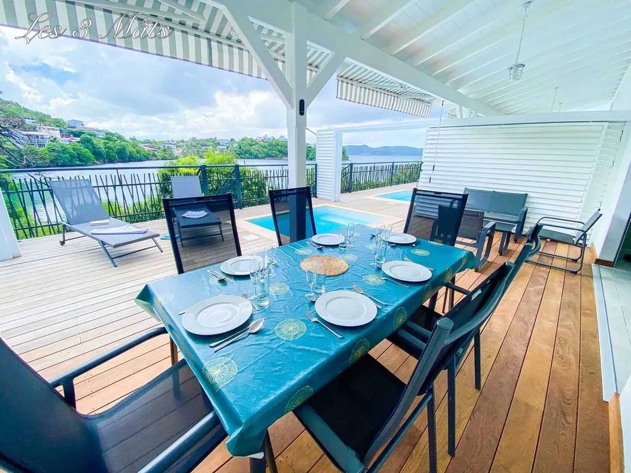Cómoda villa con piscina en Hyacinthe – 95 m² in Le Robert, Martinica