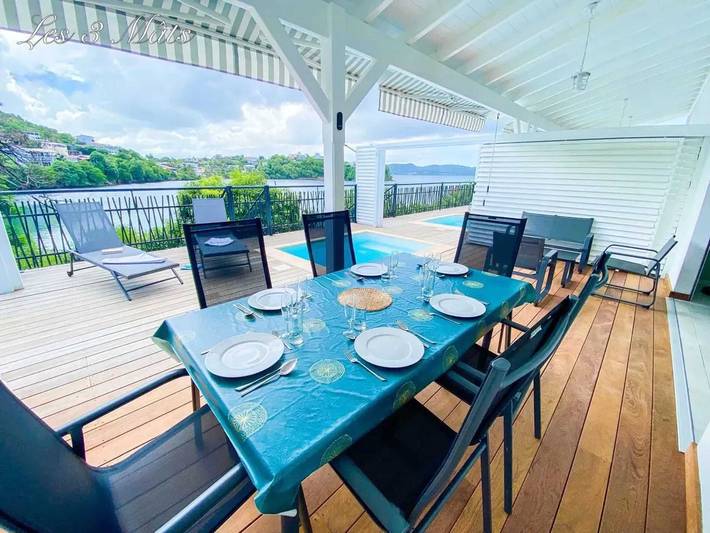 Location de vacances pour 4 personnes, avec piscine à Le Robert - 4