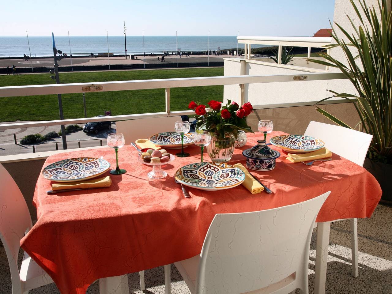 Ganze Wohnung, T2 Apartment Biscarrosse - Klimaanlage, Parkplatz, 4 Pers, Zentrumsnah in Biscarrosse Plage, Biscarrosse