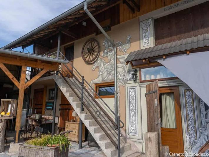 Gîte pour 2 personnes, avec terrasse, animaux acceptés à Morschwiller