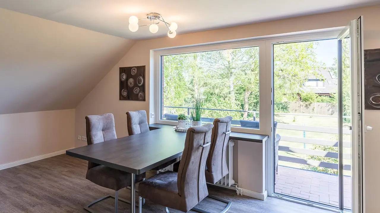 Ganze Ferienwohnung, Ferienwohnung für 5 Personen (85 m²) in Husum in Schobüll, Nordfriesland