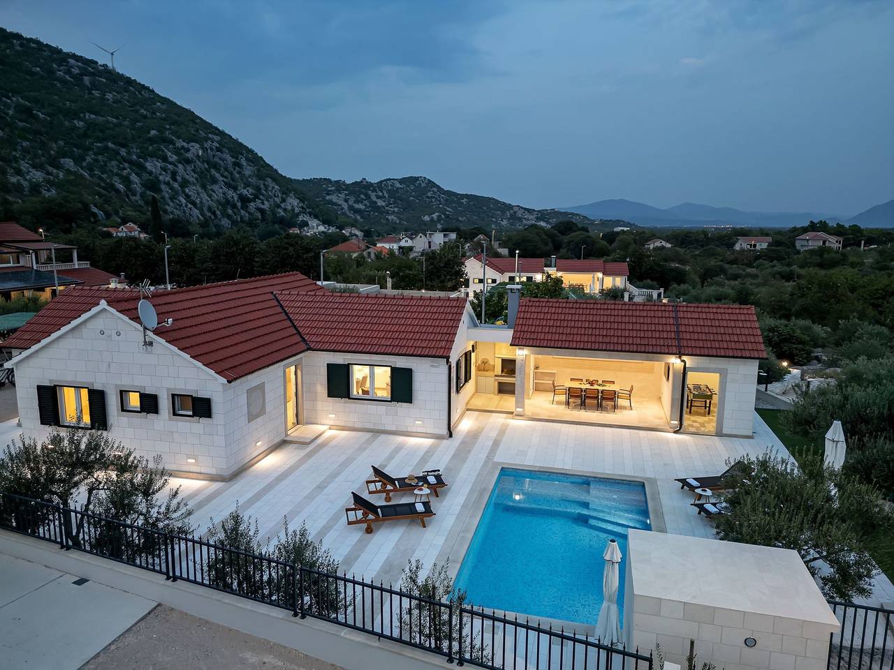 Villa Maslina - Ferienanlage Moja Stina in Dalmatinisches Zagora