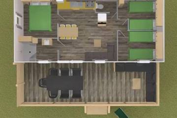 Camping pour 6 personnes, avec piscine et jacuzzi à Vendres