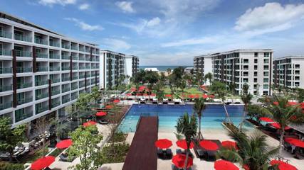 Gîte pour 2 personnes, avec vue et jardin ainsi que sauna et piscine à Hua Hin