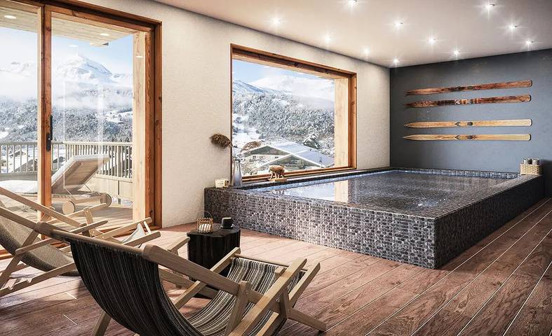 Gîte pour 4 personnes, avec balcon dans Office De Tourisme De Flumet - 2